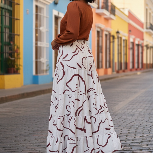 Tiered Skirt