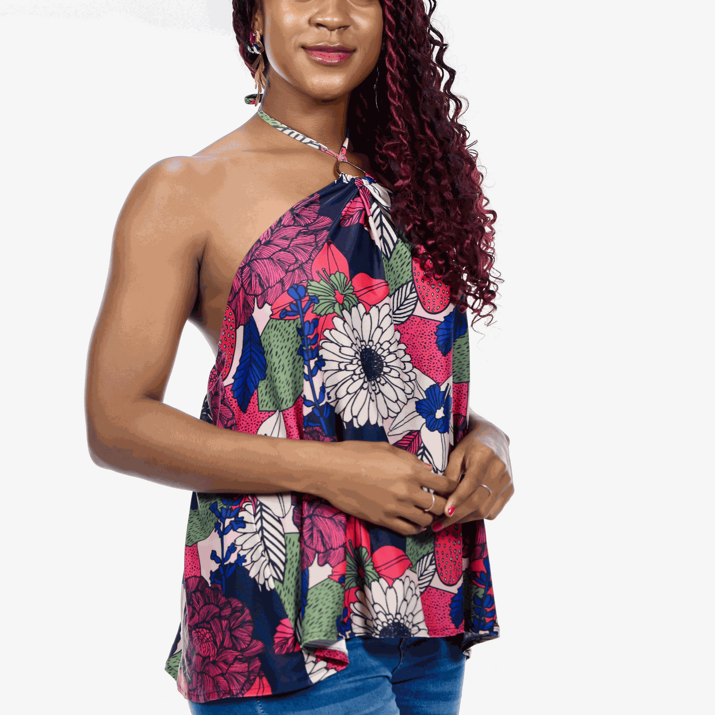 Halter neck top