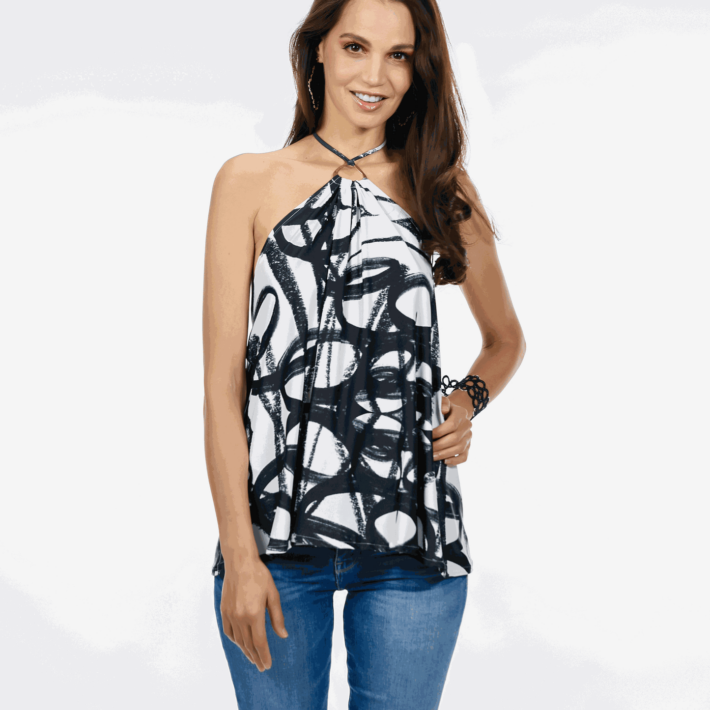 Halter neck top