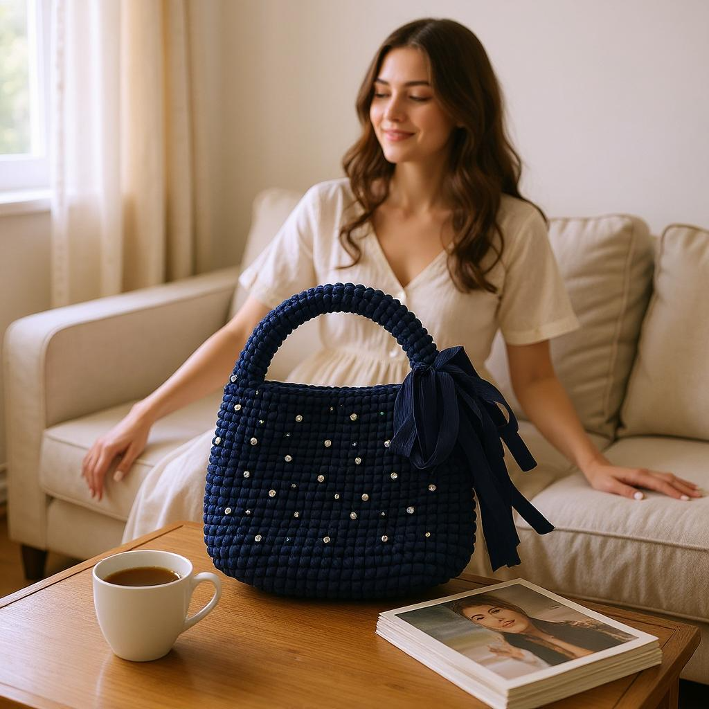crochet purse
