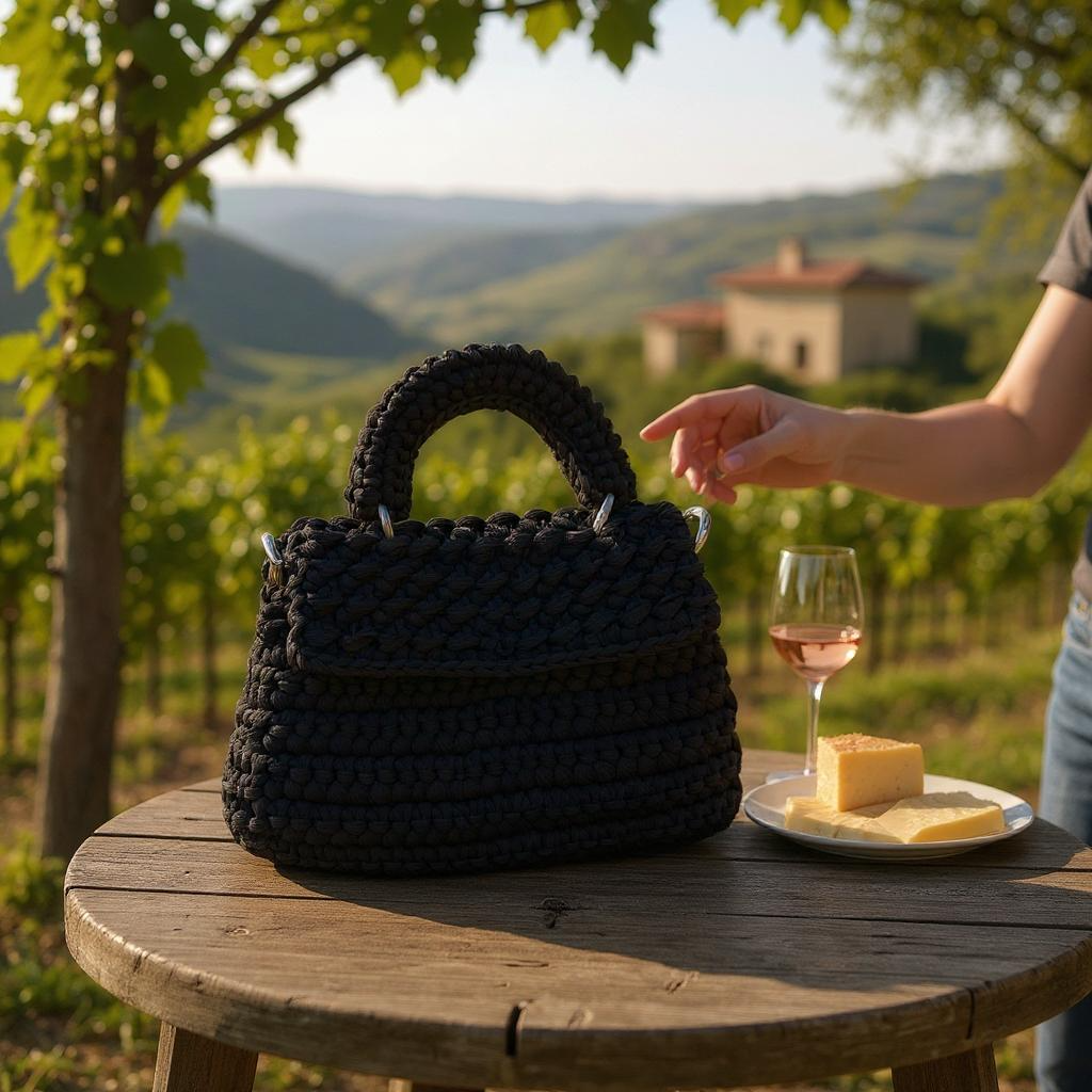 crochet purse