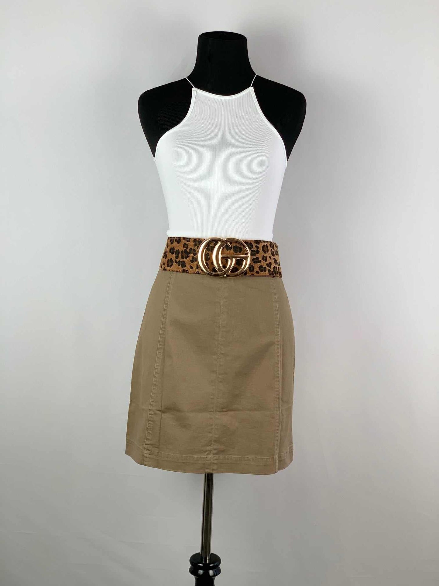 High waisted skirt