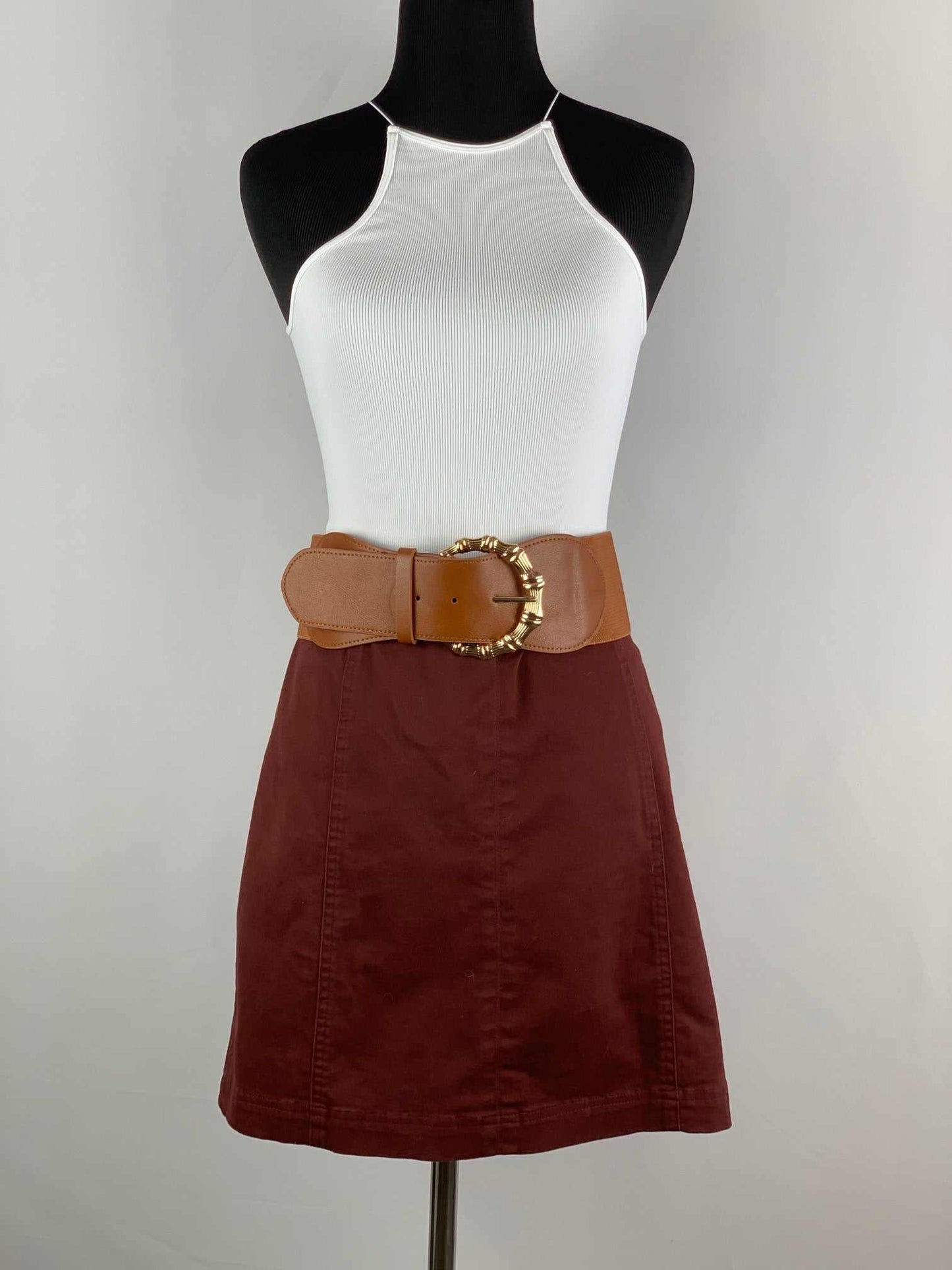 High waisted skirt