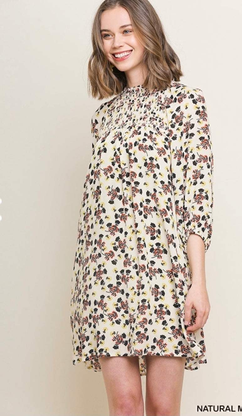 Floral spring dress