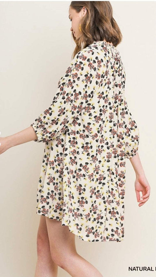 Floral spring dress