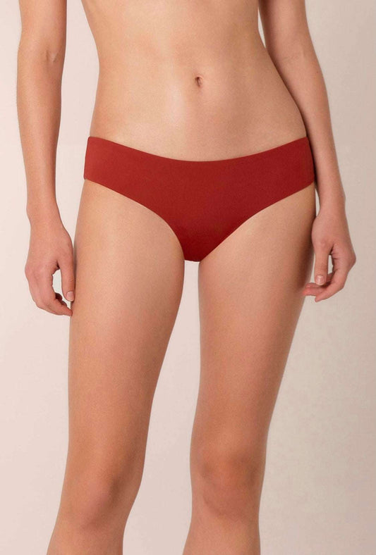 Red bikini bottom