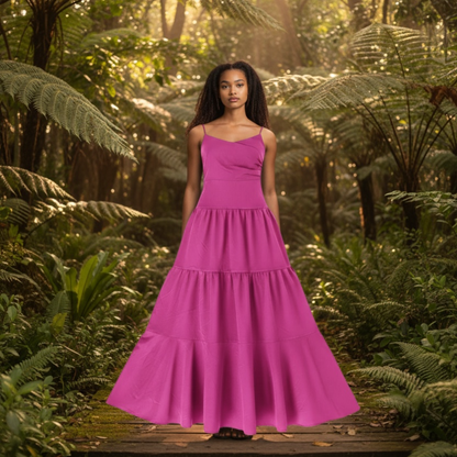 women's tiered dress