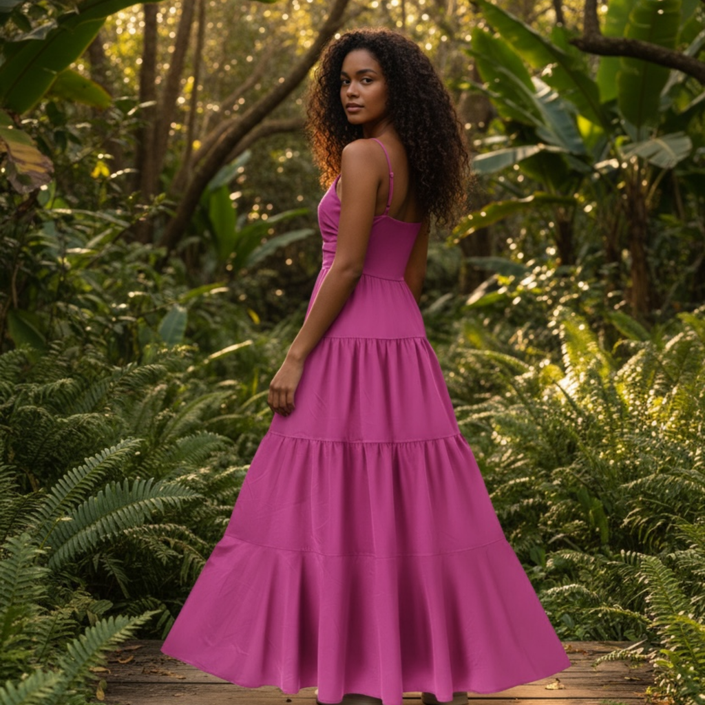 women's tiered dress