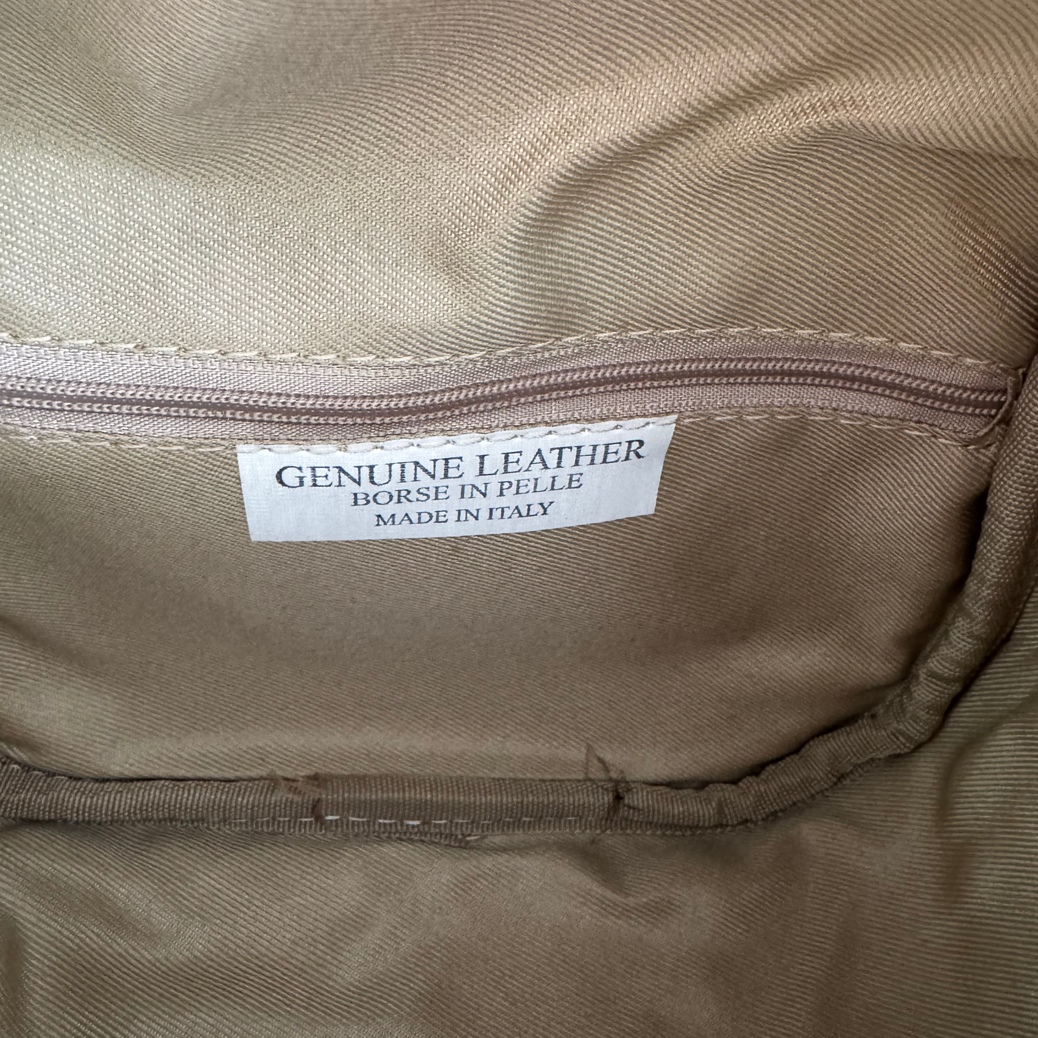 Genuine Italy leather