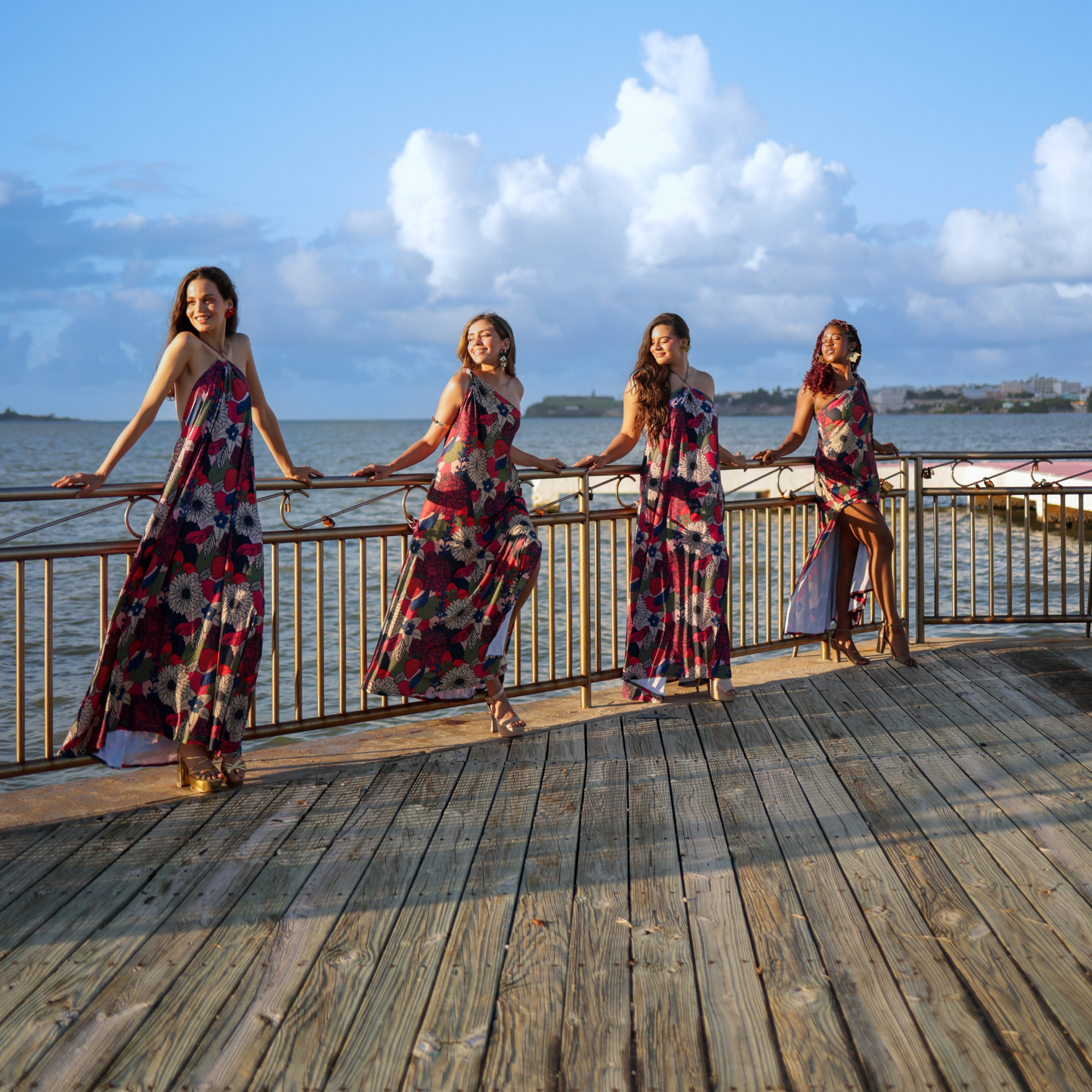 Luxury resort wear