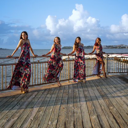 Luxury resort wear
