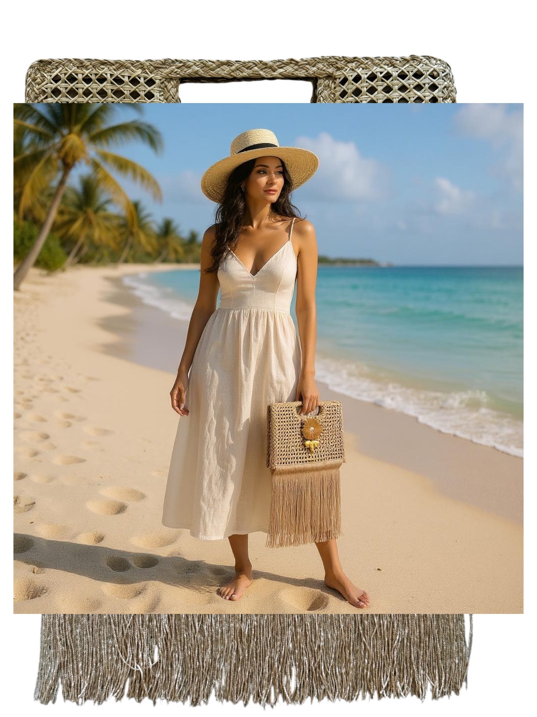 Cartera de flecos