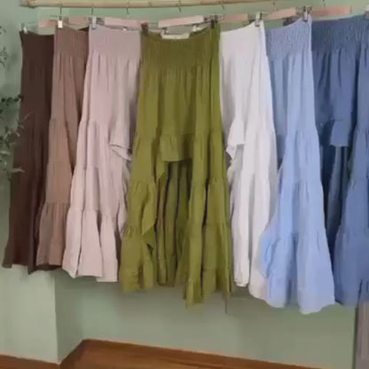 Linen skirt